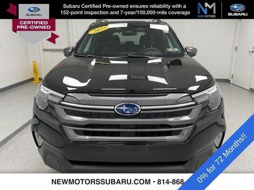 Crystal Black Silica 2025 Subaru Forester Hybrid