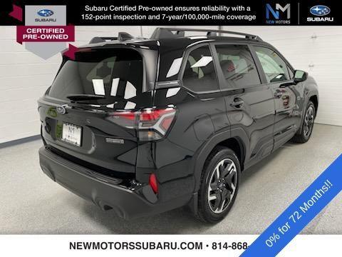 Crystal Black Silica 2025 Subaru Forester Hybrid