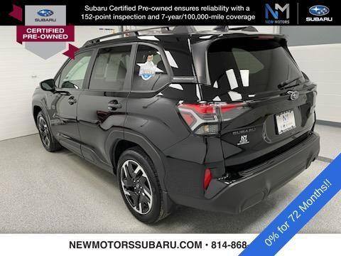 Crystal Black Silica 2025 Subaru Forester Hybrid