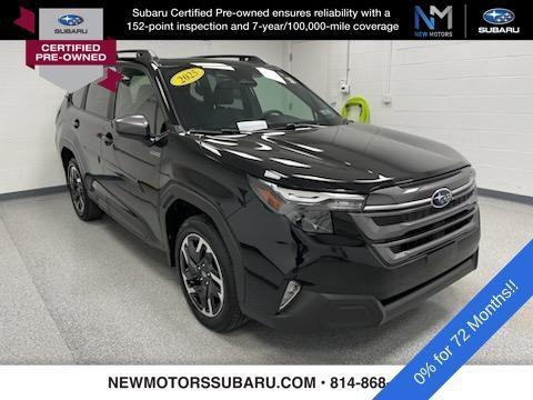 Crystal Black Silica 2025 Subaru Forester Hybrid