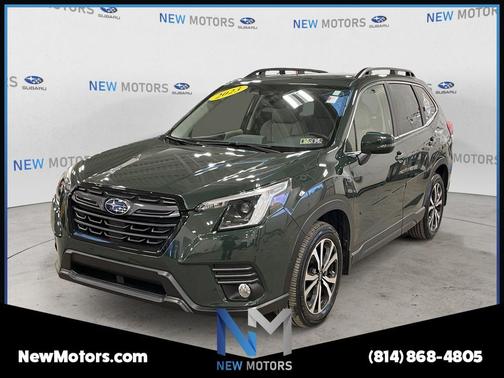 Cascade Green Silica 2023 Subaru Forester Limited