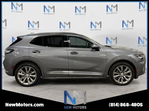 Satin Steel Gray Metallic 2021 Buick Envision Avenir