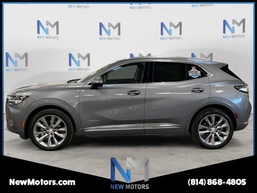 Satin Steel Gray Metallic 2021 Buick Envision Avenir