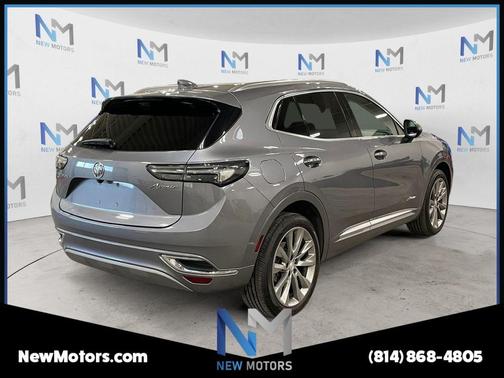 Satin Steel Gray Metallic 2021 Buick Envision Avenir