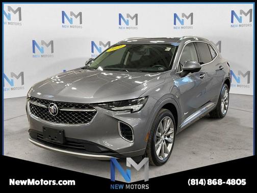 Satin Steel Gray Metallic 2021 Buick Envision Avenir