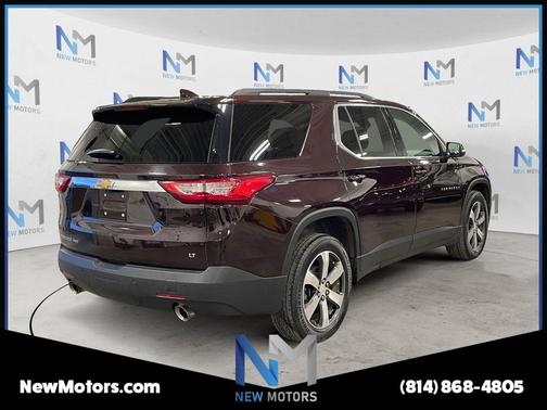 Black Cherry Metallic 2021 Chevrolet Traverse LT Leather