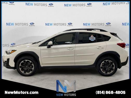 Crystal White Pearl 2021 Subaru Crosstrek Premium