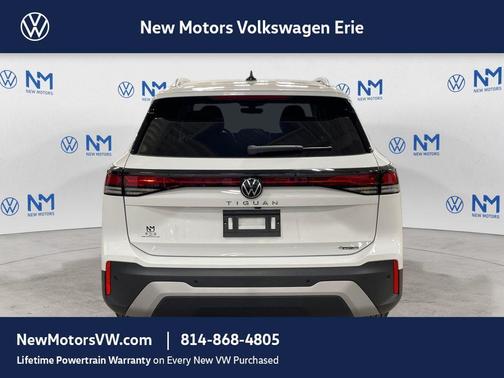 White 2026 Volkswagen Tiguan 2.0T S