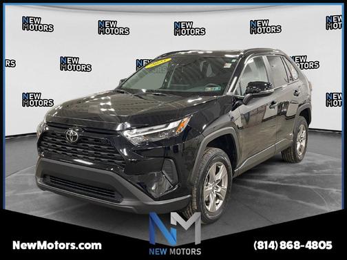 Midnight Black Metallic 2025 Toyota RAV4 Hybrid XLE