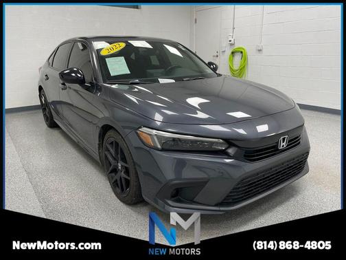 Gray 2022 Honda Civic Sport