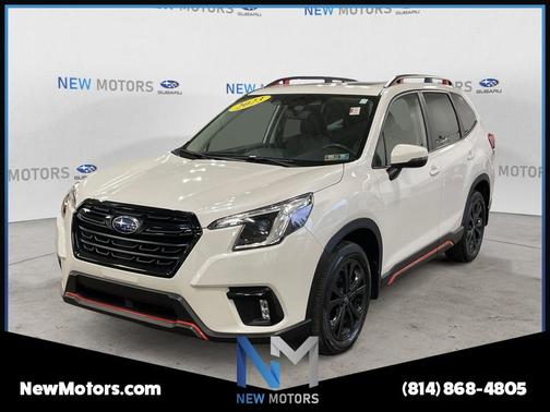 Crystal White Pearl 2023 Subaru Forester Sport