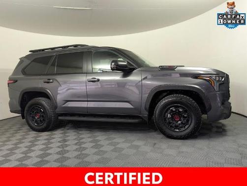 Magnetic Gray Metallic 2025 Toyota Sequoia TRD PRO