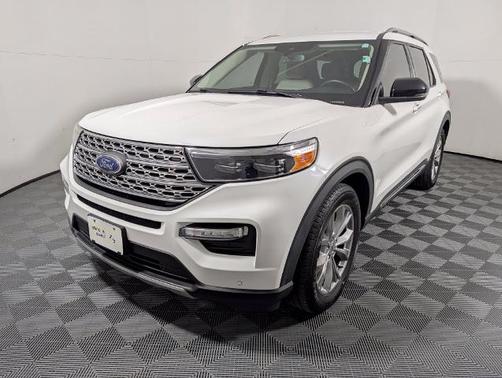 STAR WHITE MET TRI-COAT 2021 Ford Explorer LIMITED