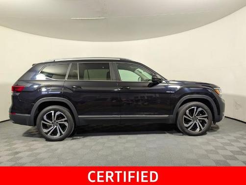 Deep Black Pearl Effect 2023 Volkswagen Atlas 3.6 SEL