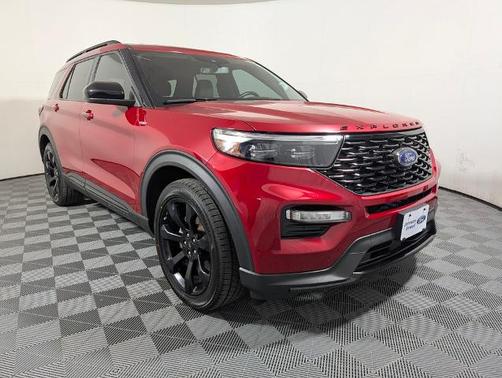 RAPID RED MET TINTED CC 2024 Ford Explorer ST-LINE