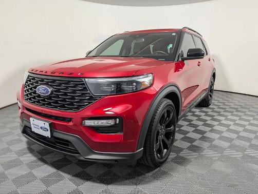 RAPID RED MET TINTED CC 2024 Ford Explorer ST-LINE