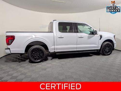 SPACE WHITE METALLIC 2025 Ford F-150 XLT