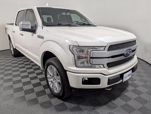 WHITE PLATINUM METALLIC TC 2019 Ford F-150 PLATINUM