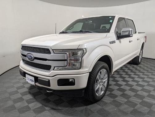 WHITE PLATINUM METALLIC TC 2019 Ford F-150 PLATINUM