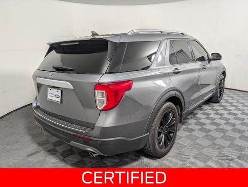 CARBONIZED GRAY METALLIC 2022 Ford Explorer LIMITED