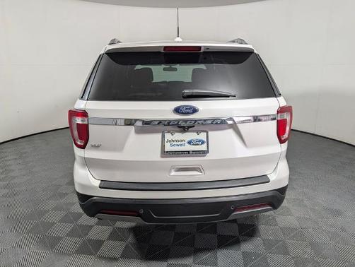 WHITE PLATINUM MET TRI-COAT 2019 Ford Explorer XLT