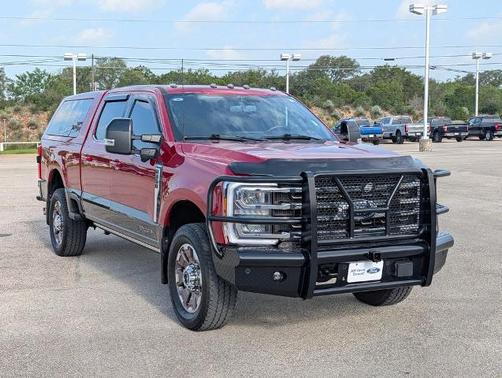 RAPID RED 2024 Ford F-350 KING RANCH