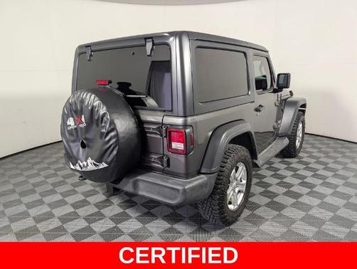 Granite Crystal Clearcoat Metallic 2019 Jeep Wrangler SPORT