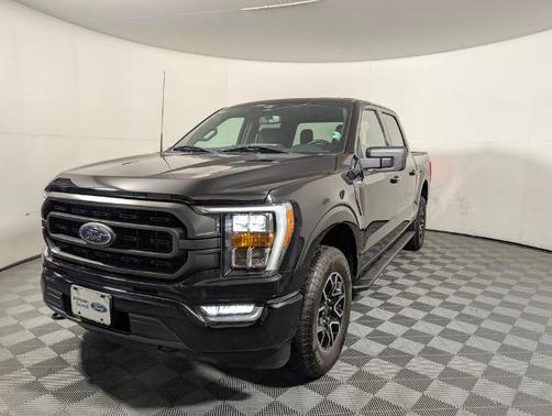 AGATE BLACK METALLIC 2023 Ford F-150 XLT