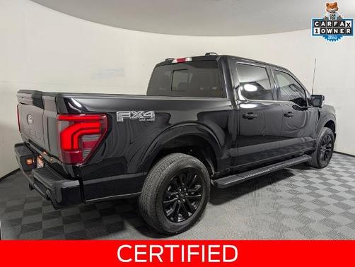 AGATE BLACK METALLIC 2024 Ford F-150 LARIAT