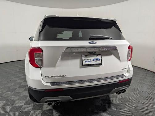 STAR WHITE MET TRI-COAT 2023 Ford Explorer PLATINUM
