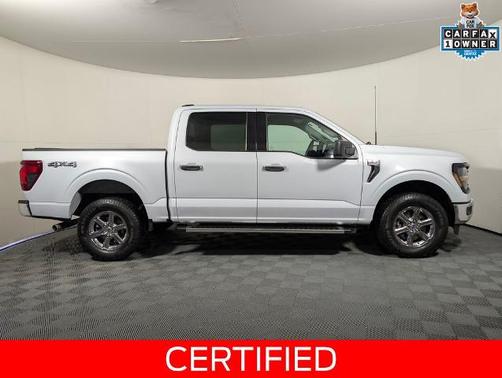 SPACE WHITE METALLIC 2025 Ford F-150 XLT