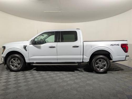 SPACE WHITE METALLIC 2025 Ford F-150 XLT