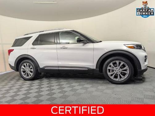 OXFORD WHITE 2023 Ford Explorer LIMITED