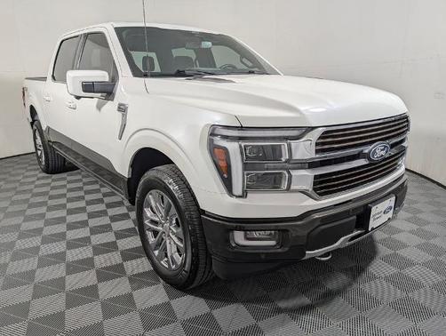 STAR WHITE METALLIC TRICOAT 2024 Ford F-150 KING RANCH