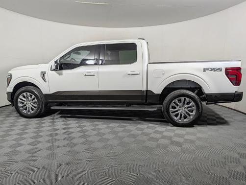 STAR WHITE METALLIC TRICOAT 2024 Ford F-150 KING RANCH