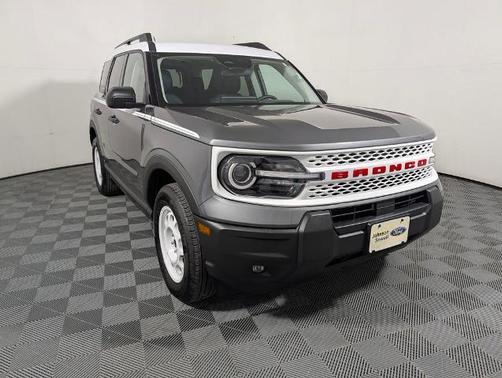 CARBONIZED GRAY METALLIC 2025 Ford Bronco Sport HERITAGE