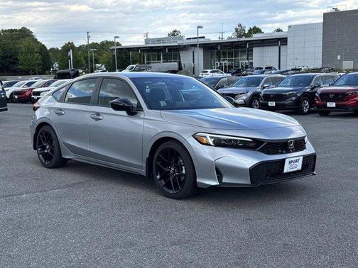 Solar Silver Metallic 2026 Honda Civic Sport