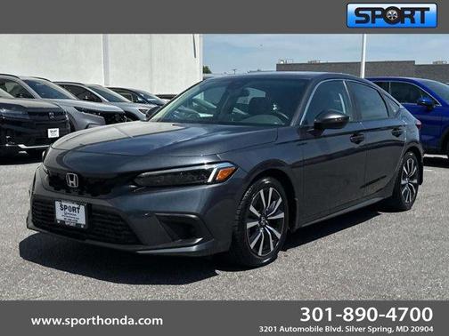Meteorite Gray 2024 Honda Civic EX-L