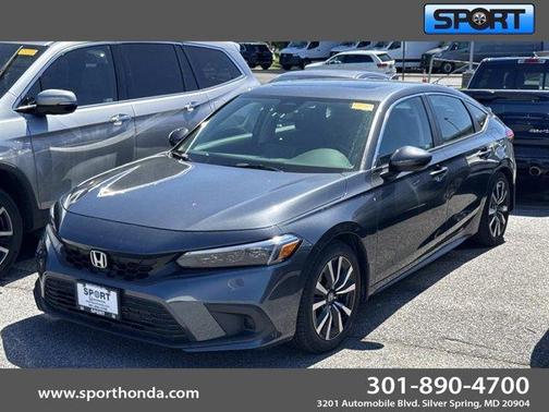 Meteorite Gray 2024 Honda Civic EX-L