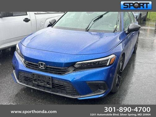 Blue 2024 Honda Civic Sport
