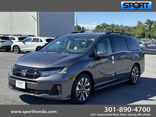 Modern Steel Metallic 2026 Honda Odyssey Elite