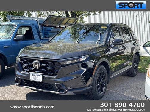 Black 2024 Honda CR-V Hybrid Sport