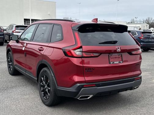 Radiant Red Metallic 2026 Honda CR-V Hybrid Sport-L