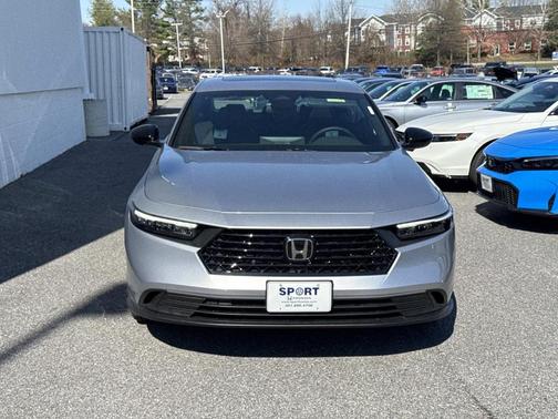 Solar Silver Metallic 2026 Honda Accord Hybrid Sport