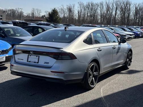 Solar Silver Metallic 2026 Honda Accord Hybrid Sport