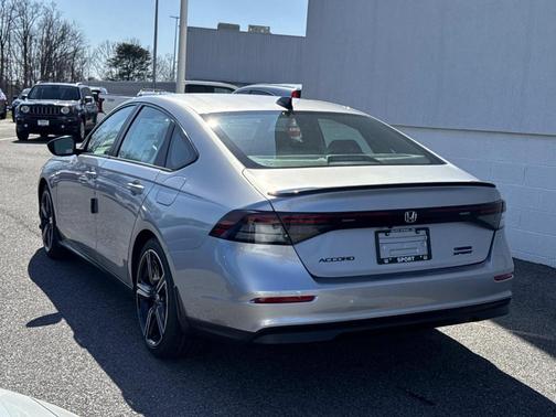 Solar Silver Metallic 2026 Honda Accord Hybrid Sport