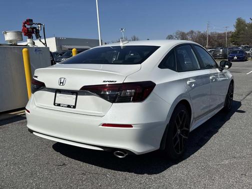 Platinum White Pearl 2026 Honda Civic Sport