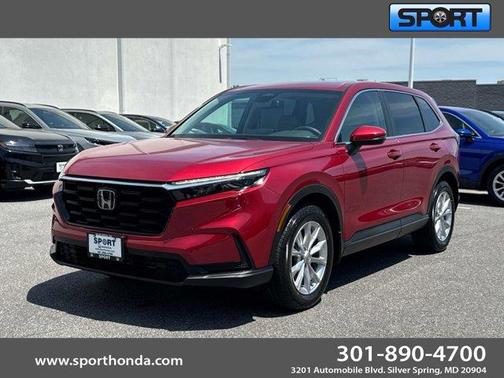 Radiant Red 2025 Honda CR-V EX