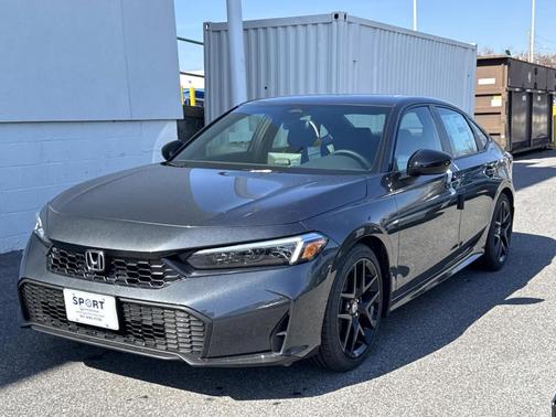 Meteorite Gray Metallic 2026 Honda Civic Sport