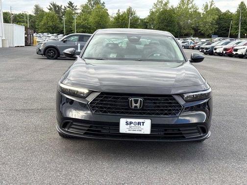 Crystal Black Pearl 2026 Honda Accord LX